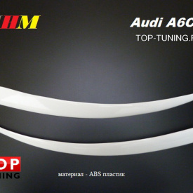 Реснички на фары Audi A6 C6